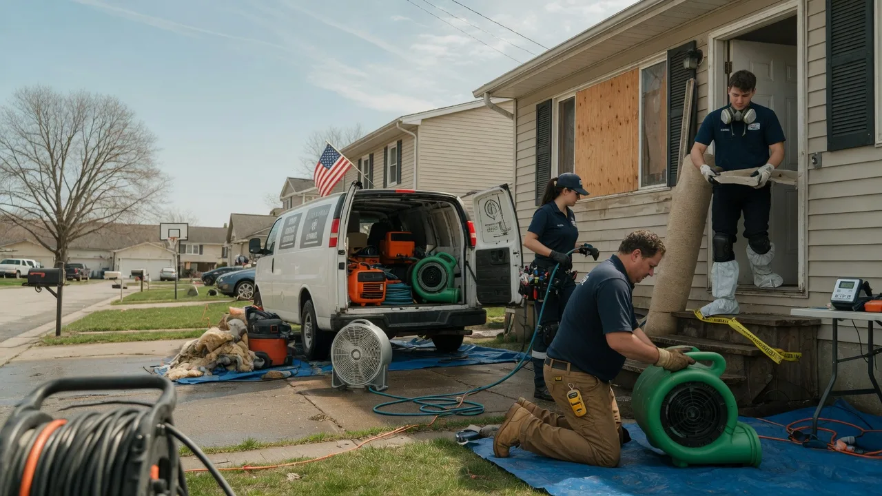 Water Damage Restoration in Sauk City, WI near me